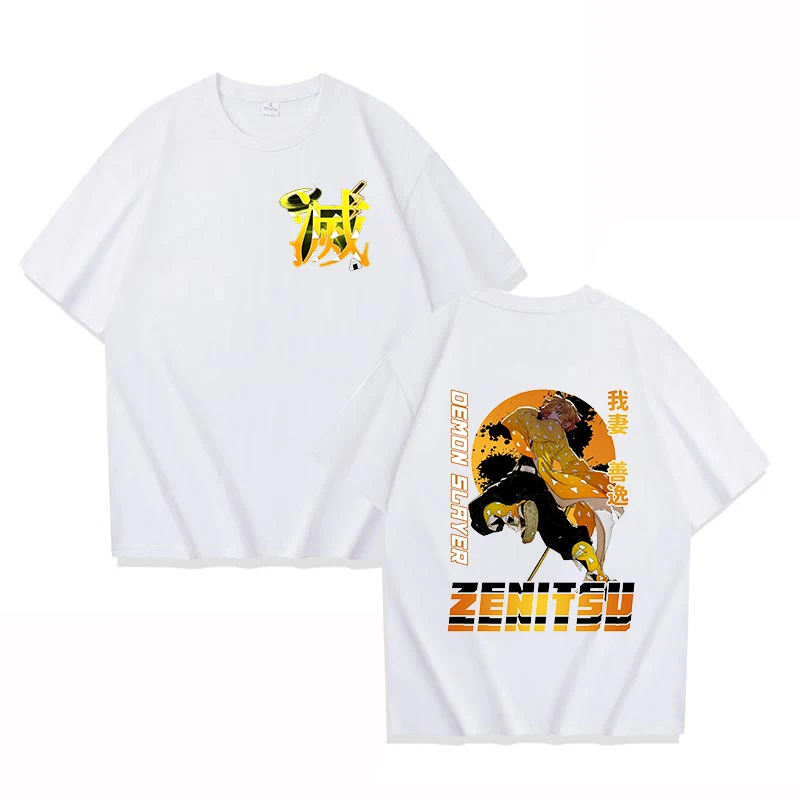 Zenitsu Demon Slayer T-Shirt – Unisex Anime Tee - Image 6