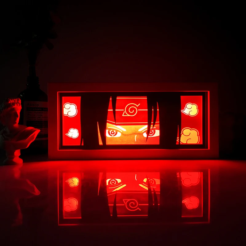 Itachi LED Light Box – Naruto Room Decor