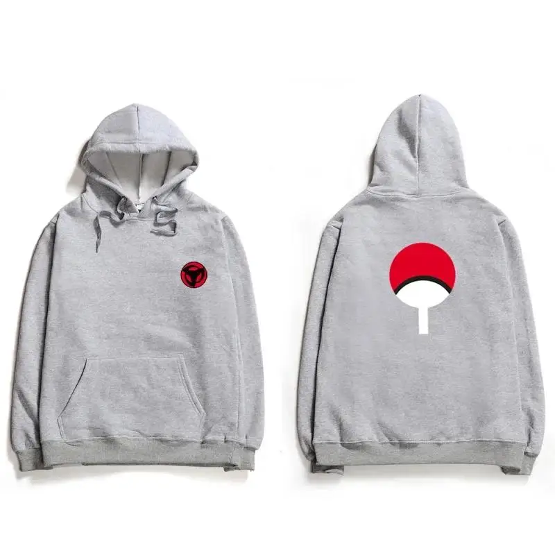 Uchiha Clan Hoodie – Naruto Unisex Pullover - Image 2