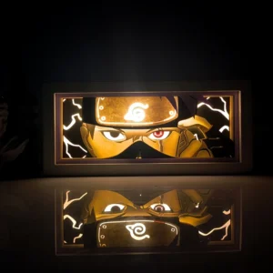 Kakashi LED Light Box – Naruto Room Decor