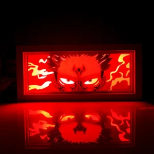 Sukuna LED Light Box – Jujutsu Kaisen Room Decor