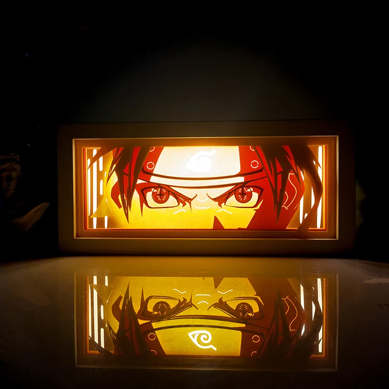 Naruto Sage Mode LED Light Box – Naruto Room Decor