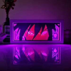 Sasuke LED Light Box – Naruto Room Decor