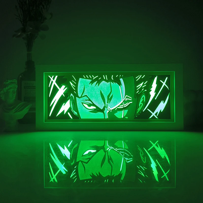 Zoro LED Light Box – One Piece Room Decor