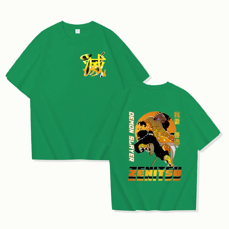 Zenitsu Demon Slayer T-Shirt – Unisex Anime Tee - Image 5